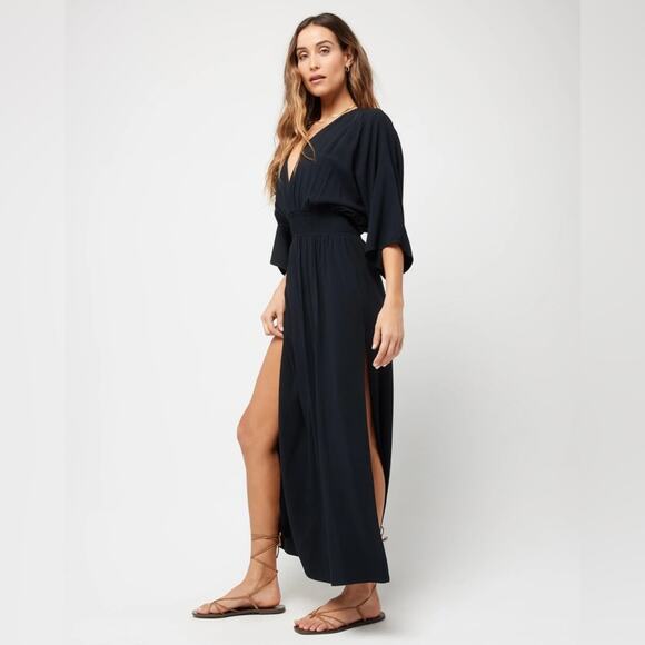 Anthropologie | L Space Sungazer Dress Tropical Print S - Picture 10 of 10